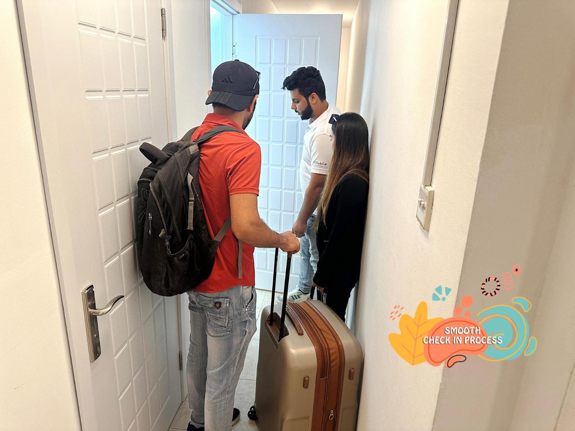Nomad Partition Room In Barsha Heights 3 Mins To Icm Metro Dubai Eksteriør billede